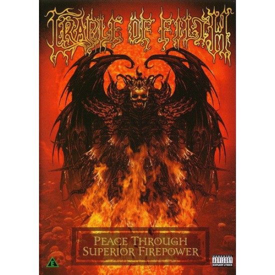 Cradle Of Filth ‎– Peace Through Superior Firepower DVD (PAL)