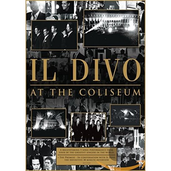 Il Divo - At The Coliseum DVD (PAL)