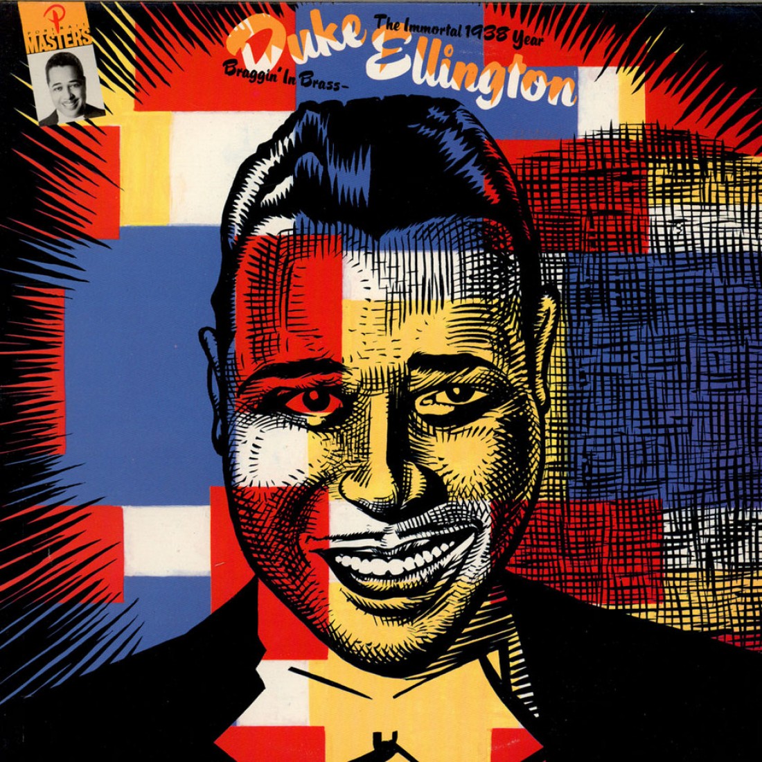 Duke Ellington ‎– Braggin' In Brass: The Immortal 1938 Years Plak 2 LP ...