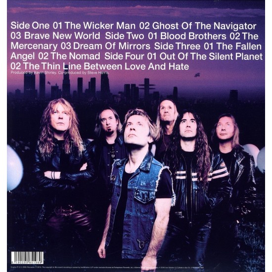 Iron Maiden ‎– Brave New World Plak 2 LP