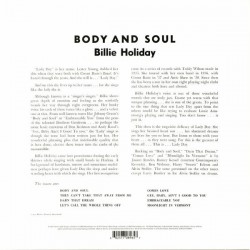 Billie Holiday ‎– Body And Soul Caz Plak LP