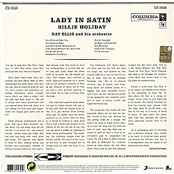 Billie Holiday - Lady In Satin Caz Plak LP