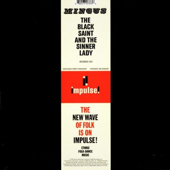 Charles Mingus ‎– The Black Saint And The Sinner Lady Caz Plak LP