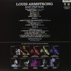Louis Armstrong ‎– Basin Street Blues Audiophile Caz Plak LP