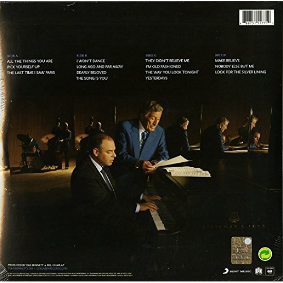 Tony Bennett & Bill Charlap ‎– The Silver Lining (The Songs Of Jerome Kern) Caz Plak 2 LP