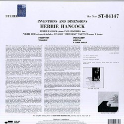 Herbie Hancock - Inventions and Dimensions Plak LP