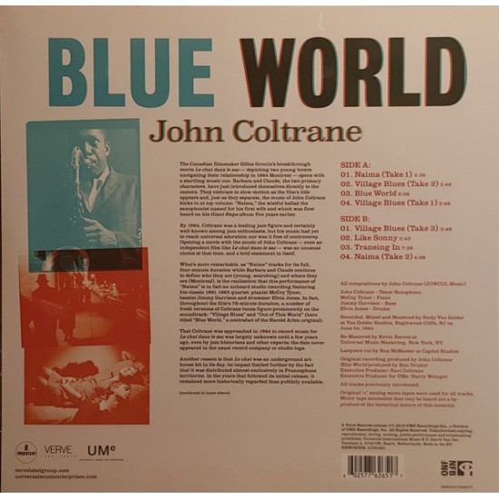 John Coltrane - Blue World Plak LP