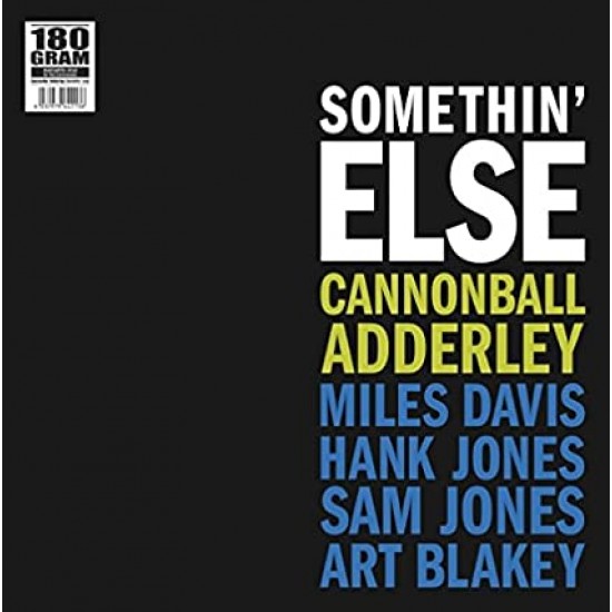 Cannonball Adderley ‎– Somethin’ Else Caz Plak LP