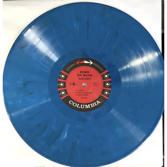 Miles Davis - Kind Of Blue Caz Mavi Renkli Plak LP