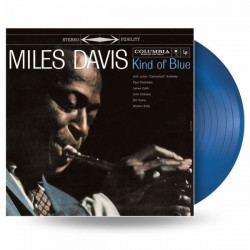 Miles Davis - Kind Of Blue Caz Mavi Renkli Plak LP