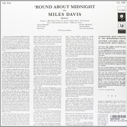 Miles Davis ‎– 'Round About Midnight Caz Audiophile Plak LP