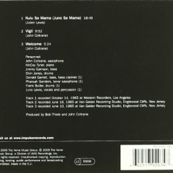 John Coltrane - Kulu Se Mama Digipak CD