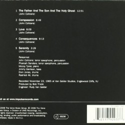 John Coltrane - Meditations Digipak CD