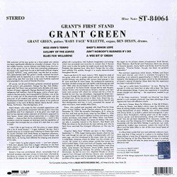 Grant Green - Grant's First Stand Plak LP