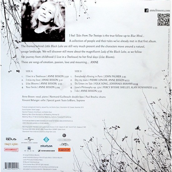 Anne Bisson ‎– Tales From The Treetops Plak LP