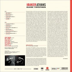 Chet Baker, Bill Evans – Alone Together (Kırmızı Renkli) Plak LP