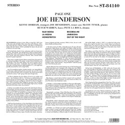 Joe Henderson - Page One Plak LP