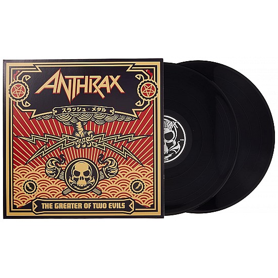 Anthrax ‎- The Greater Of Two Evils Plak 2 LP