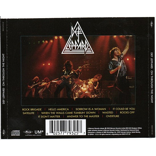 Def Leppard - On Through The Night CD