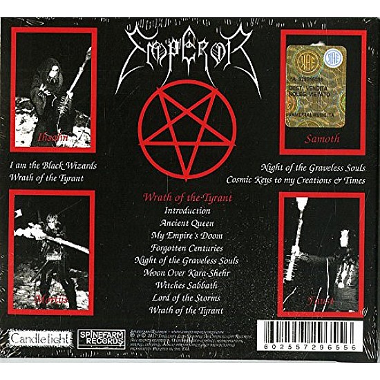 Emperor - Wrath Of The Tyrant CD