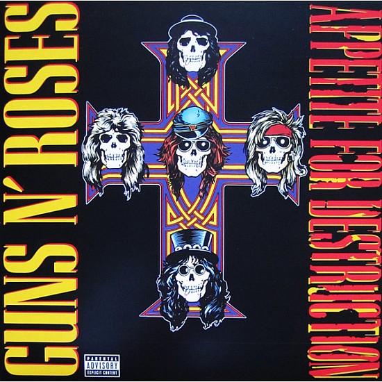 Guns N' Roses - Appetite For Destruction Plak LP