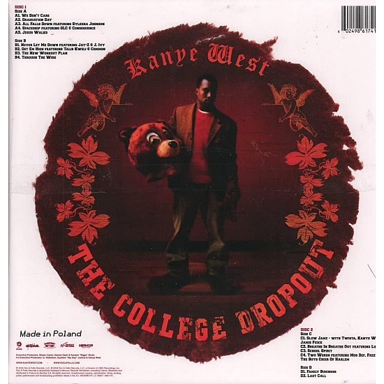 Kanye West - The College Dropout Plak 2 LP