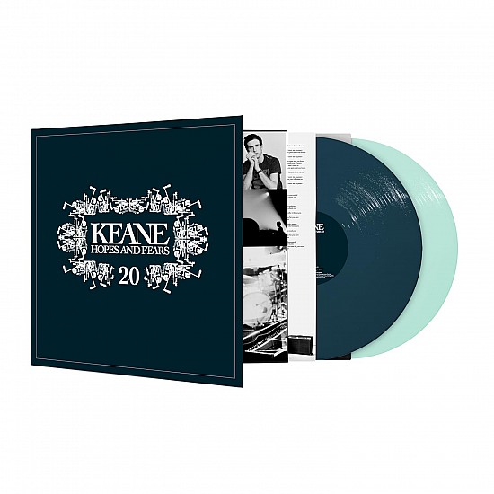 Keane - Hopes And Fears (20th Anniversary Edt.) Mavi Renk Plak 2 LP