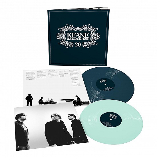 Keane - Hopes And Fears (20th Anniversary Edt.) Mavi Renk Plak 2 LP