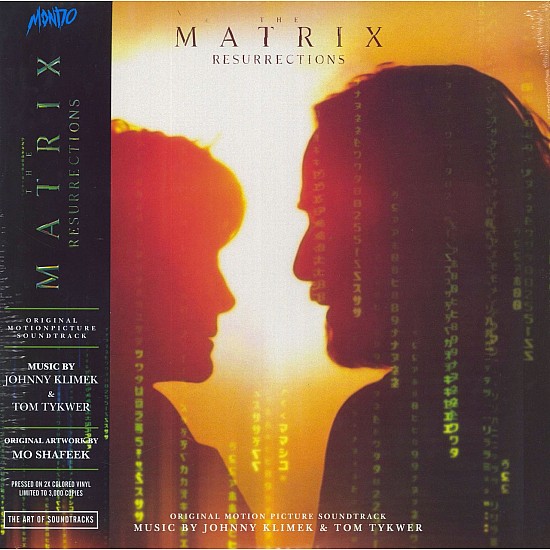 Johnny Klimek & Tom Tykwer - The Matrix Resurrections (Original Motion Picture Soundtrack) (Siyah-Yeşil Renk) Plak 2 LP MONDO * ÖZEL BASIM *