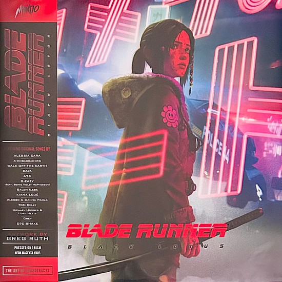 Blade Runner: Black Lotus (Original Television Soundtrack) (Neon Magenta) Plak LP MONDO * ÖZEL BASIM *