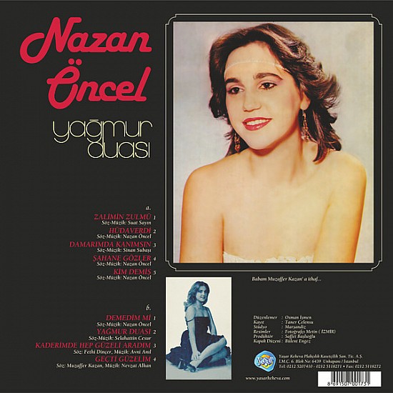 Nazan Öncel - Yağmur Duası Plak LP