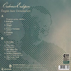 Özdemir Erdoğan - Özgün Jazz Denemeleri Plak LP