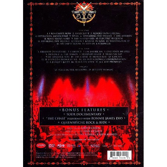 Queensrÿche - Mindcrime At The Moore 2 DVD