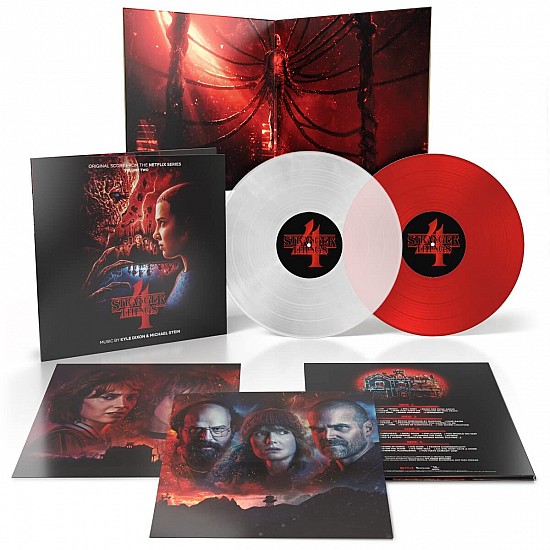 Stranger Things 4 - Volume Two Original Score (Kırmızı, Şeffaf Renkli) Plak 2 LP