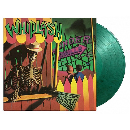 Whiplash - Ticket To Mayhem (Yeşil Renkli) Plak LP