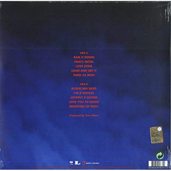 Judas Priest - Ram It Down Plak LP