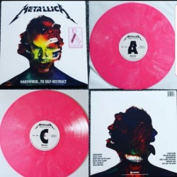 Metallica ‎– Hardwired...To Self-Destruct (Pembe Renkli) Plak 2 LP