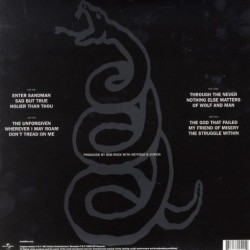 Metallica ‎– Metallica (Black Albümü) Plak 2 LP