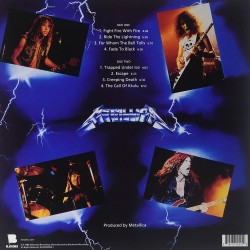 Metallica - Ride The Lightning Plak LP