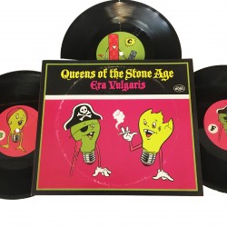 Queens Of The Stone Age ‎– Era Vulgaris Plak 3 LP 10" (ABD Baskısı)