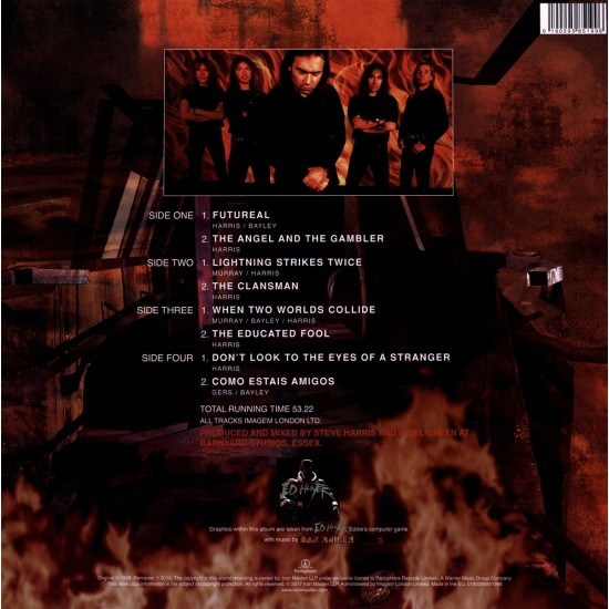 Iron Maiden ‎– Virtual XI Plak 2 LP