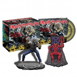 Iron Maiden ‎– The Number Of The Beast Box Set ( Figurine + Patch + CD) 
