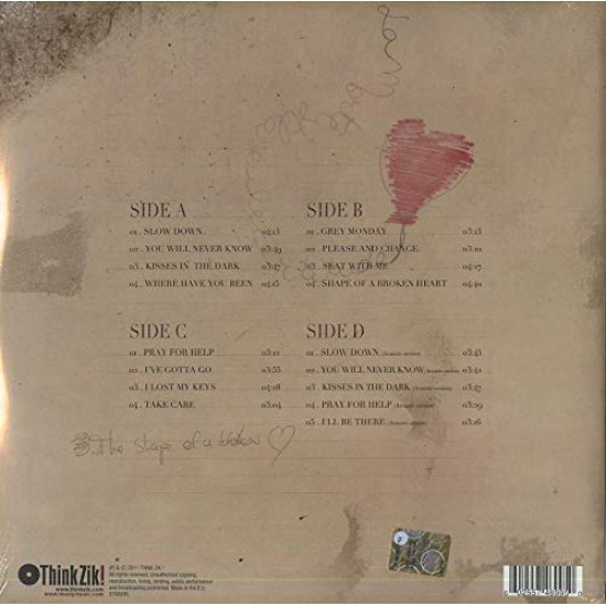 Imany ‎– The Shape Of A Broken Heart Plak 2 LP