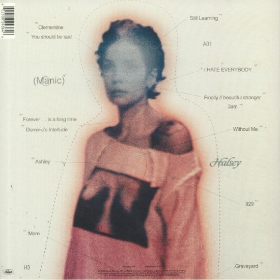 Halsey - Manic (Sütlü Şeffaf Renkli) Plak LP
