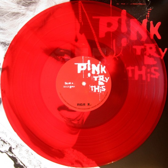 P!NK / Pink ‎– Try This (Kırmızı Transparan Renkli) Plak 2 LP