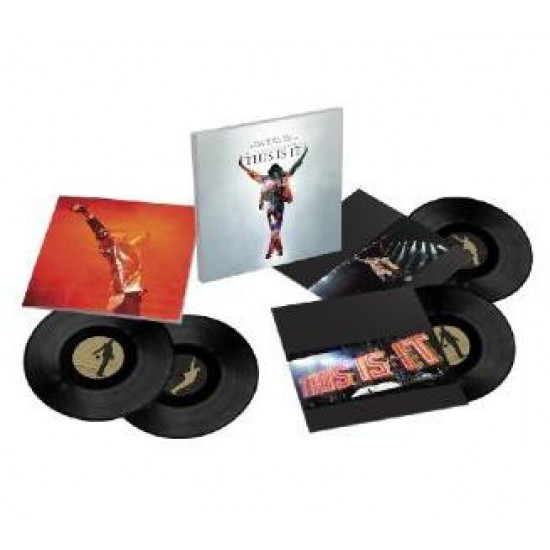 Michael Jackson ‎– This Is It Plak Box Set 4 LP