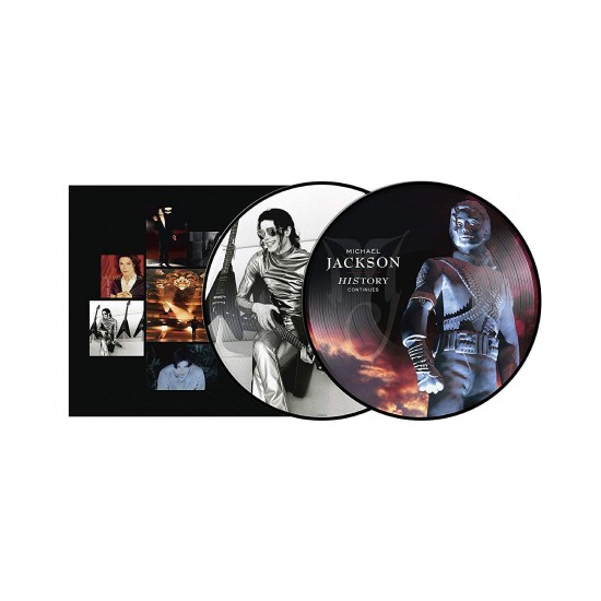 Michael Jackson ‎– History Continues 2 Plak (Picture Disc) LP