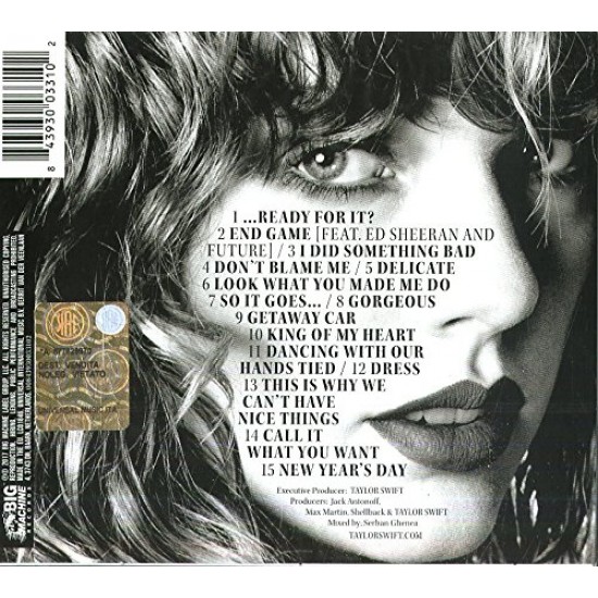 Taylor Swift – Reputation CD