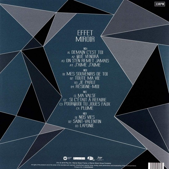Zaz - Effet Miroir (Turkuaz Renkli) Plak 2 LP