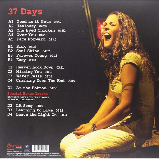 Beth Hart ‎– 37 Days Plak 2 LP